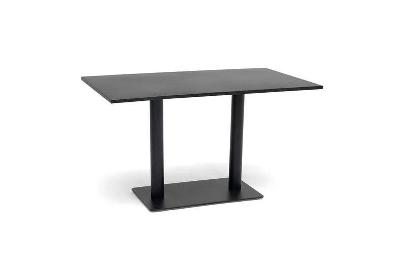 Hillerstorp Näsby cafébord 70 x 120 cm sort, Sort