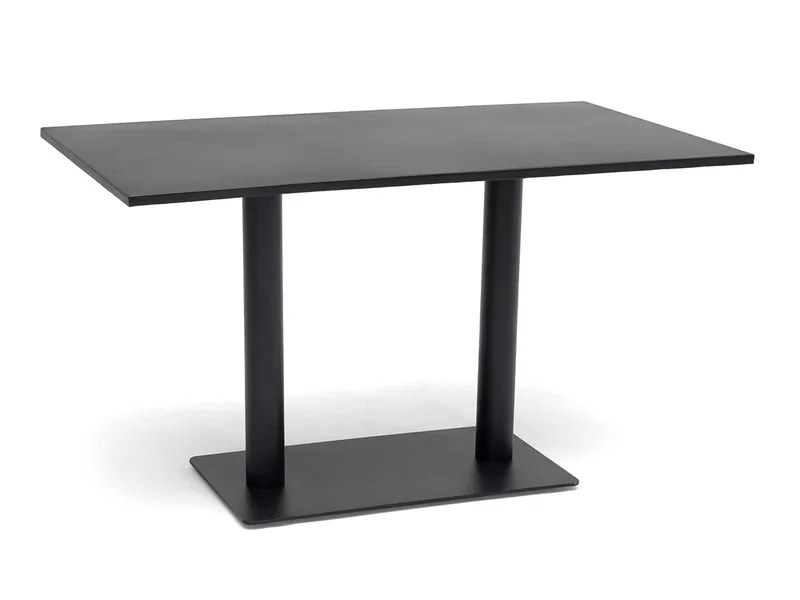 Hillerstorp Näsby cafébord 70 x 120 cm sort, Sort