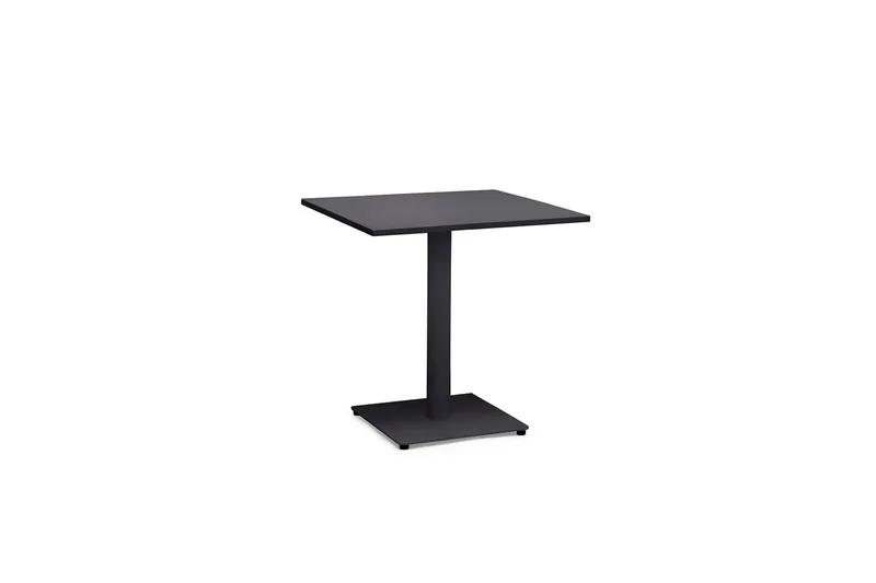 Hillerstorp Näsby Cafebord 70 x 70 cm Sort, Sort