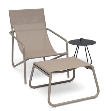 Hillerstorp Sandholma fodskammel beige - Beige - Havemøbler - Balkon - Balkonmøbler - Altanstole