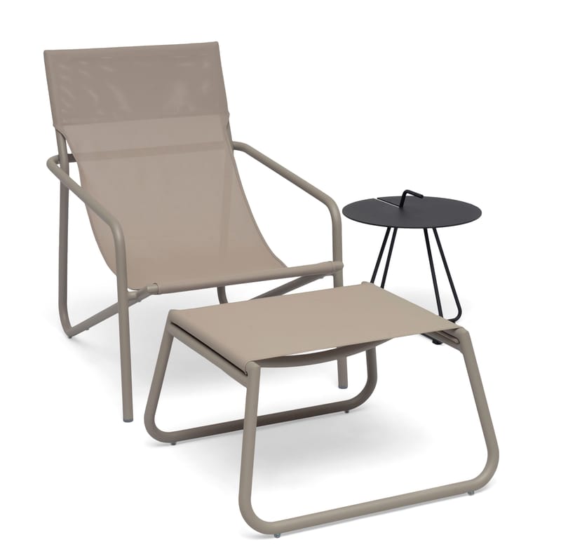 Hillerstorp Sandholma fodskammel beige - Beige - Havemøbler - Balkon - Balkonmøbler - Altanstole