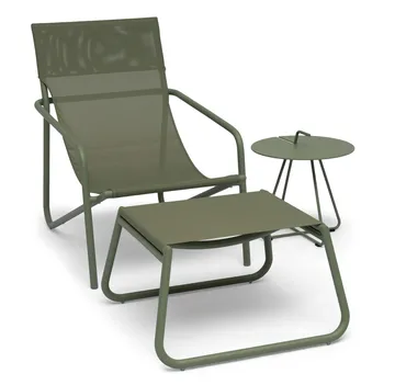 Hillerstorp Sandholma udendørsbord Ø44 cm grøn - Grøn - Havemøbler - Balkon - Balkonmøbler - Altanborde