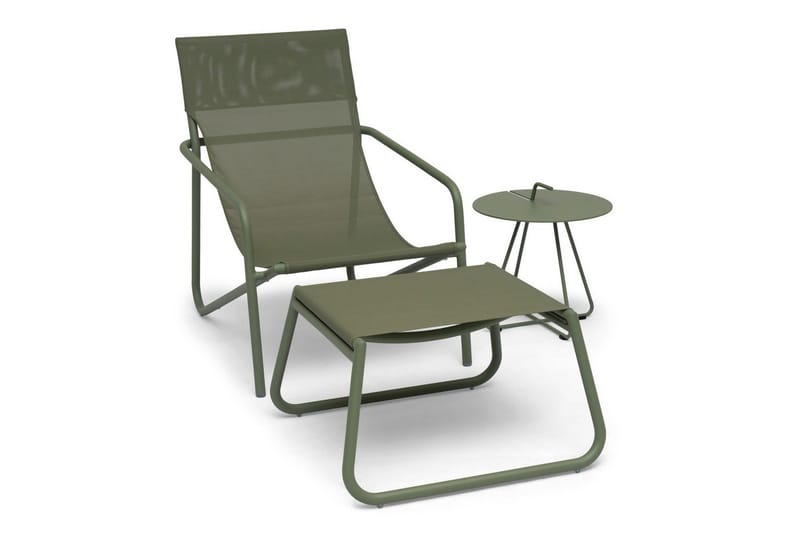 Hillerstorp Sandholma udendørsbord Ø44 cm grøn - Grøn - Havemøbler - Balkon - Balkonmøbler - Altanborde