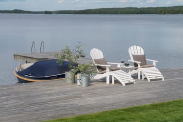 Hillerstorp Tennessee sidebord Ø50 cm - Hvid - Havemøbler - Balkon - Balkonmøbler - Altanborde