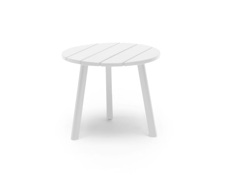 Hillerstorp Tennessee sidebord Ø50 cm, Hvid