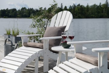 Hillerstorp Tennessee sidebord Ø50 cm - Hvid - Havemøbler - Balkon - Balkonmøbler - Altanborde