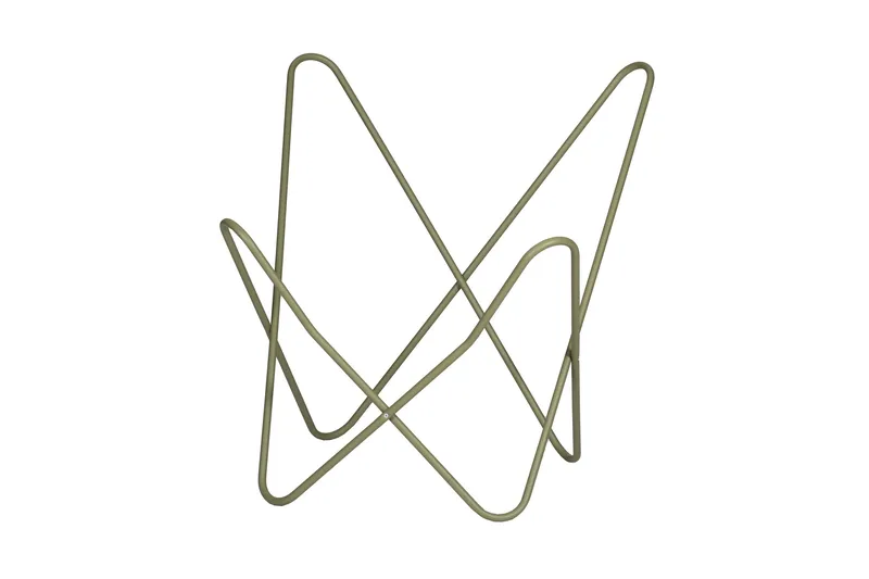 Jamna Stel Flagermusstol Udendørs 85x55 cm uden Stof, Grøn