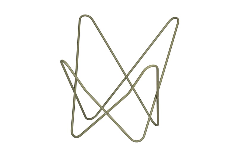 Jamna Stel Flagermusstol Udendørs 85x55 cm uden Stof, Grøn