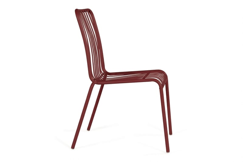 Jarva spisestol til udendørsbrug - Rød - Havemøbler - Balkon - Balkonmøbler - Altanstole