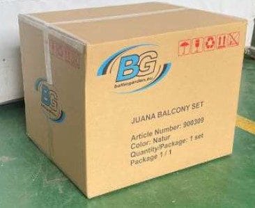 Juana Altan Sæt - Beige - Havemøbler - Balkon - Balkonmøbler - Altansæt