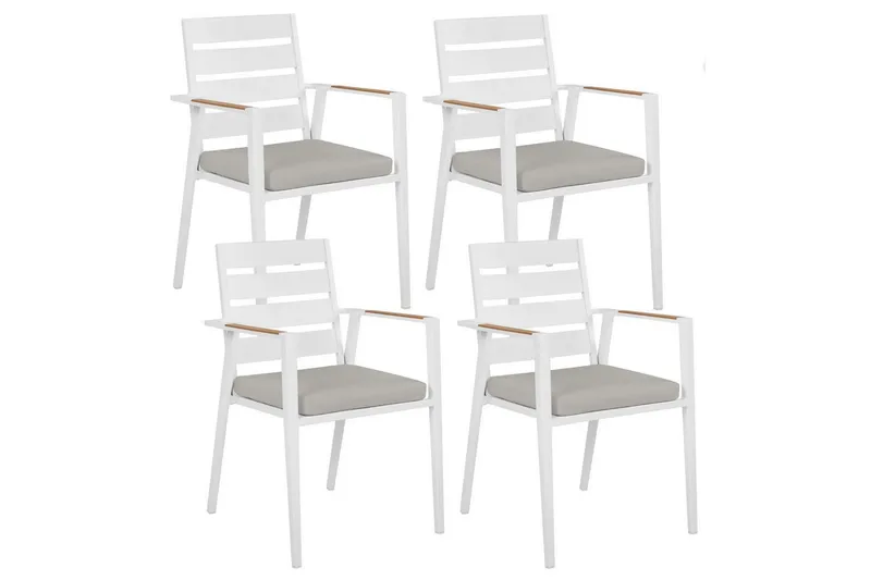Karmstol Vit, Grå, Brun, undefined