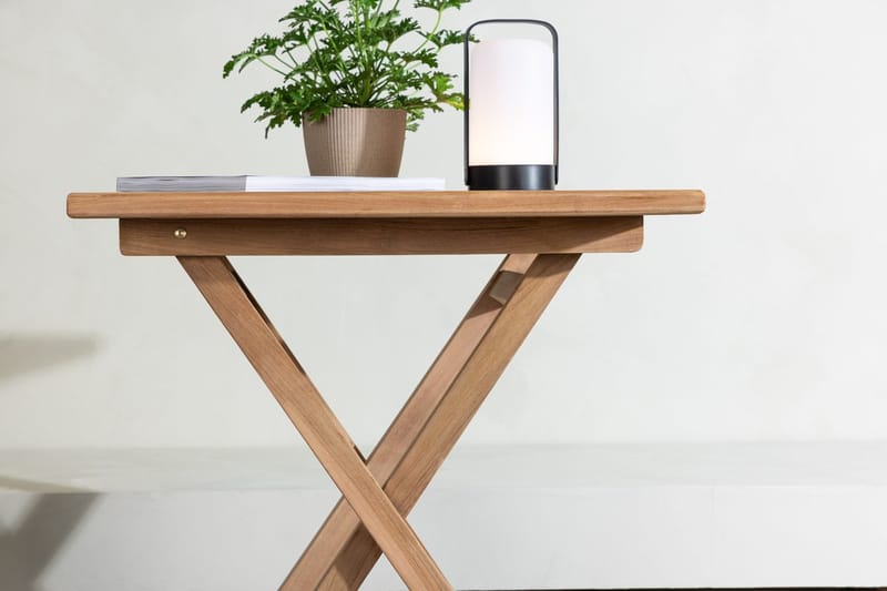 Kenya cafébord 70 cm udendørs - Natur - Havemøbler - Balkon - Balkonmøbler - Altanborde