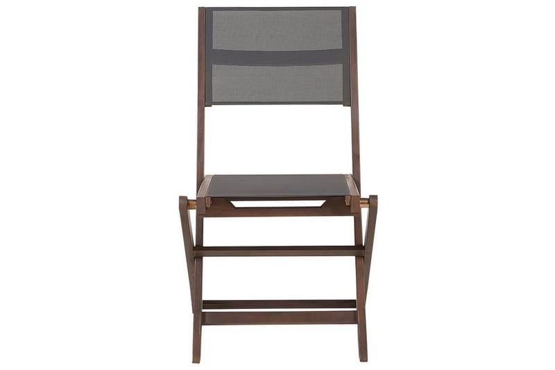 Kettelle Klapstol Udendørs 57x50x90 cm - Mørkebrun/Grå - Havemøbler - Balkon - Balkonmøbler - Altanstole