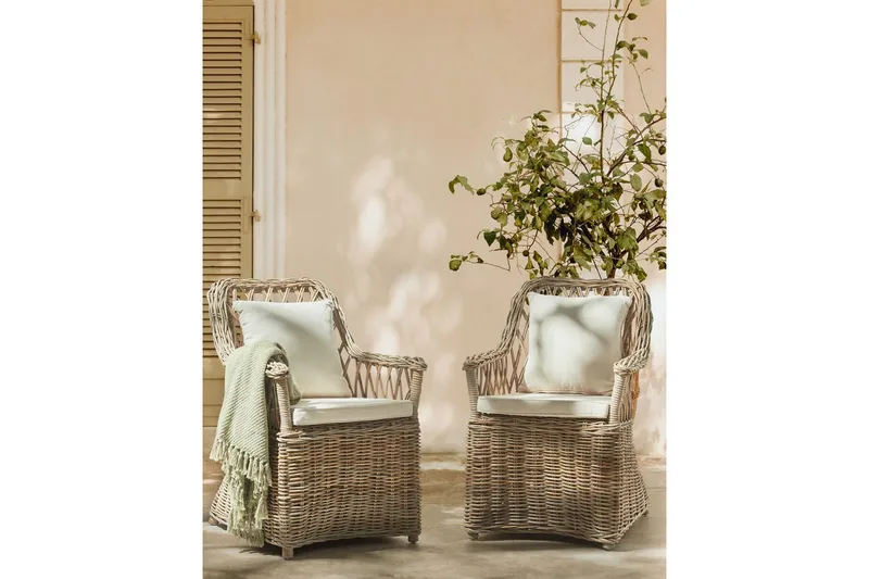 Lænestol sæt á 2 Maros II - Havemøbler - Balkon - Balkonmøbler - Altanstole