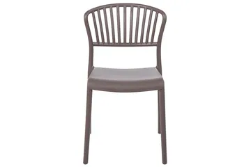 Leverano Spisestol Udendørs - Beige - Havemøbler - Balkon - Balkonmøbler - Altanstole