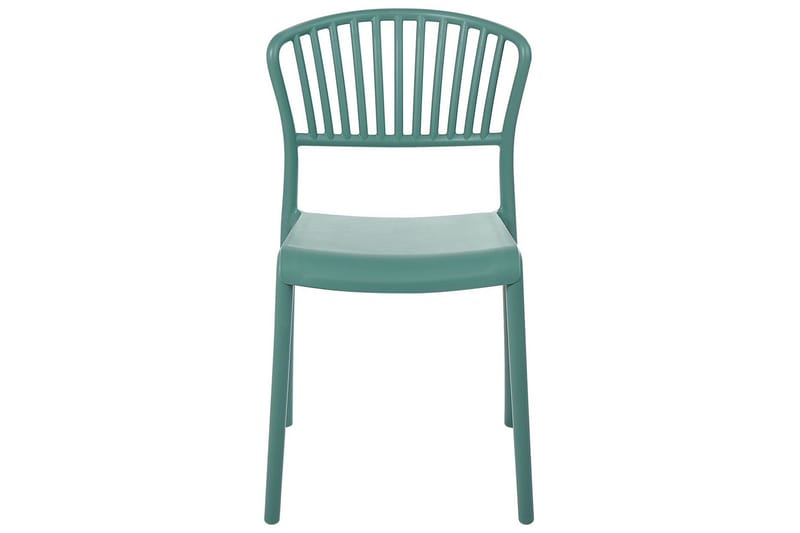 Leverano Spisestol Udendørs - Grøn - Havemøbler - Balkon - Balkonmøbler - Altanstole