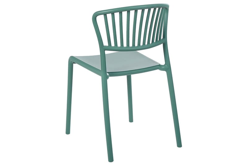 Leverano Spisestol Udendørs - Grøn - Havemøbler - Balkon - Balkonmøbler - Altanstole