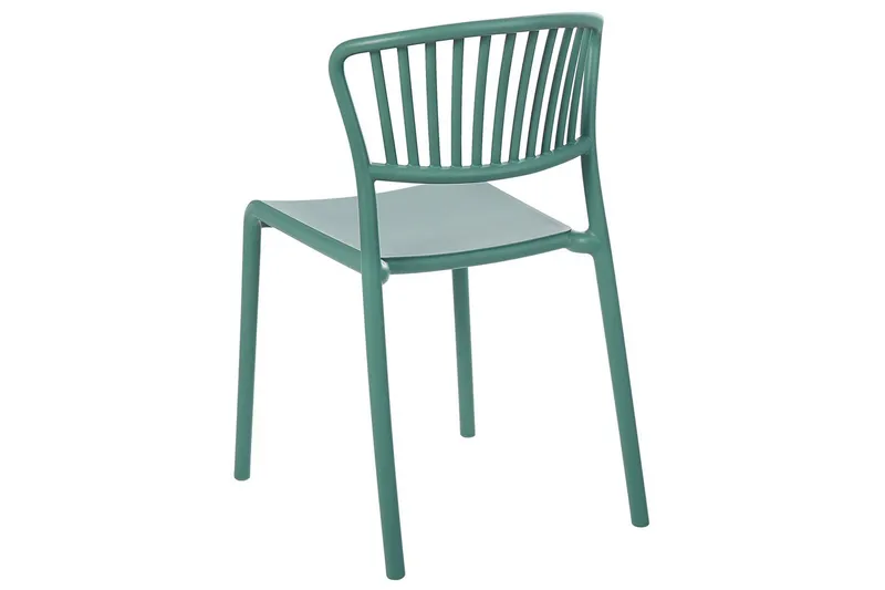 Leverano Spisestol Udendørs - Grøn - Havemøbler - Balkon - Balkonmøbler - Altanstole