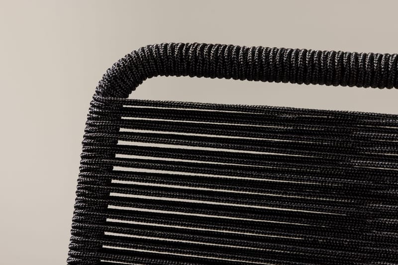 Lindos spisebordsstol udendørs - Sort - Havemøbler - Balkon - Balkonmøbler - Altanstole