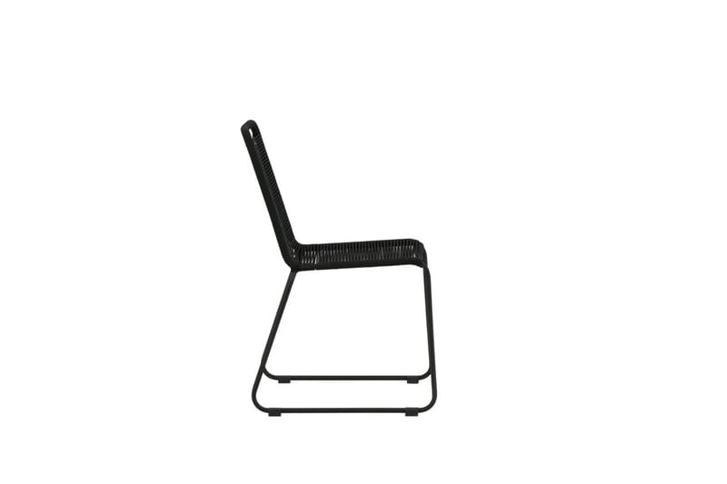 Lindos spisebordsstol udendørs - Sort - Havemøbler - Balkon - Balkonmøbler - Altanstole