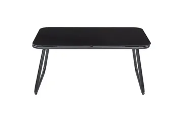 Loungegrupp Beliani Pomonte Svart/Grå Black||Grey - Havemøbler - Loungemøbler - Sofagrupper udendørs