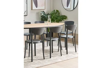 Maple Creek Spisestol Udendørs - Mørkegrå - Havemøbler - Balkon - Balkonmøbler - Altanstole