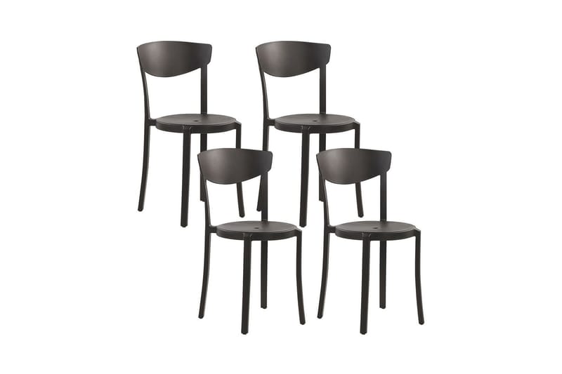 Maple Creek Spisestol Udendørs - Sort - Havemøbler - Balkon - Balkonmøbler - Altanstole