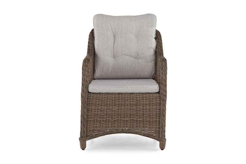 Marcus udendørs lænestol i kunstflet loungestol - Natur - Havemøbler - Balkon - Balkonmøbler - Altanstole