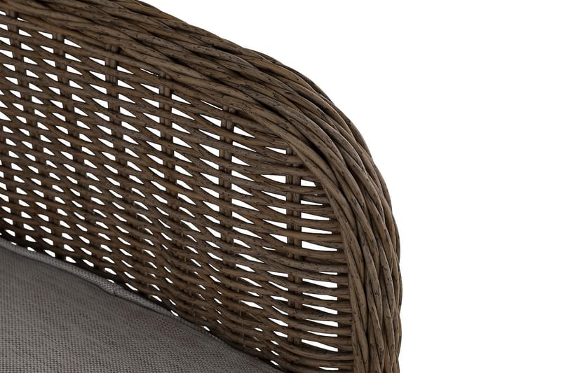 Marcus udendørs lænestol i kunstflet loungestol - Natur - Havemøbler - Balkon - Balkonmøbler - Altanstole