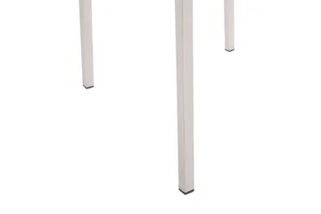 Matstol Beliani Grosseto set om 6 Sandbeige/silver/ljust trä Black||Silver - Havemøbler - Balkon - Balkonmøbler - Altanstole