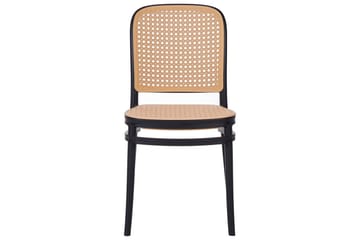 Matstol Beliani Plose set om 4 Beige - Havemøbler - Balkon - Balkonmøbler - Altanstole