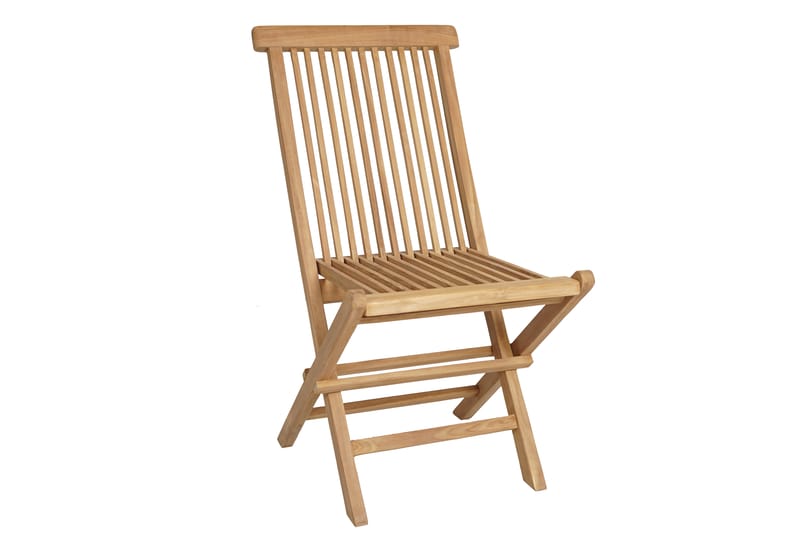 Milano Foldbar stol 2-pak - Træ - Havemøbler - Balkon - Balkonmøbler - Altanstole