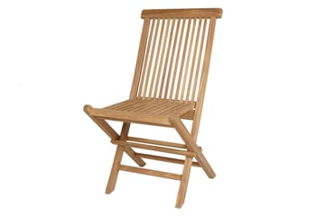 Milano Foldbar stol 2-pak - Træ - Havemøbler - Balkon - Balkonmøbler - Altanstole