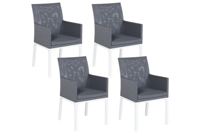 Monteroni Armstol - Grå/Hvid - Havemøbler - Balkon - Balkonmøbler - Altanstole