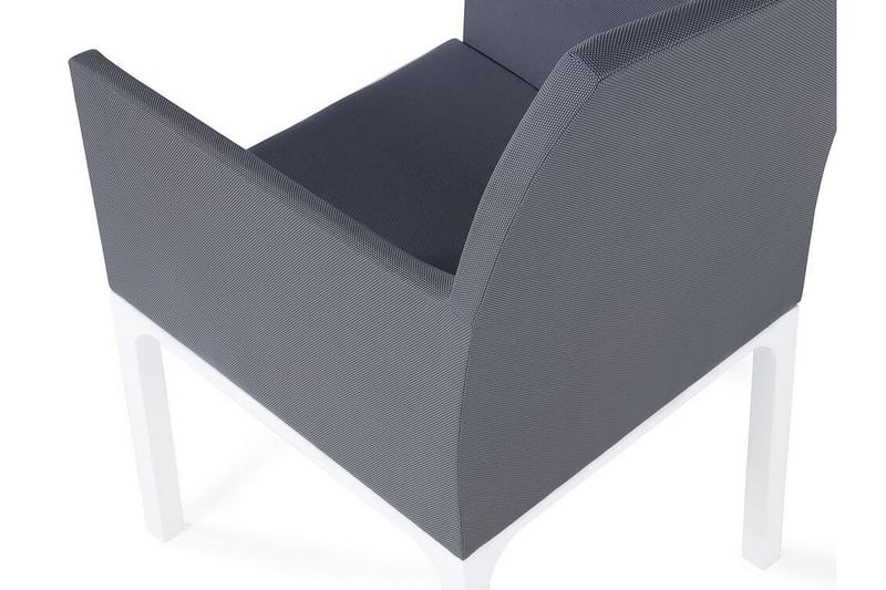 Monteroni Armstol - Grå/Hvid - Havemøbler - Balkon - Balkonmøbler - Altanstole