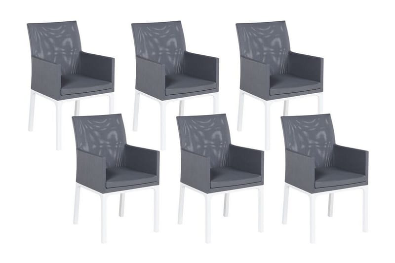 Monteroni Armstol - Grå/Hvid - Havemøbler - Balkon - Balkonmøbler - Altanstole