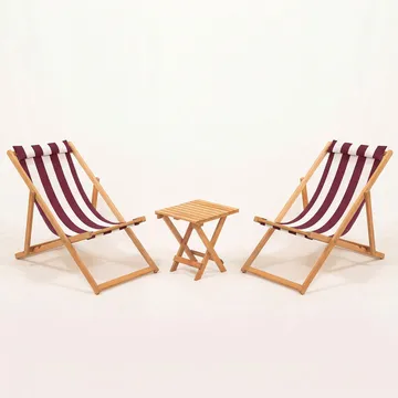 Netira Loungesæt med bord udendørs