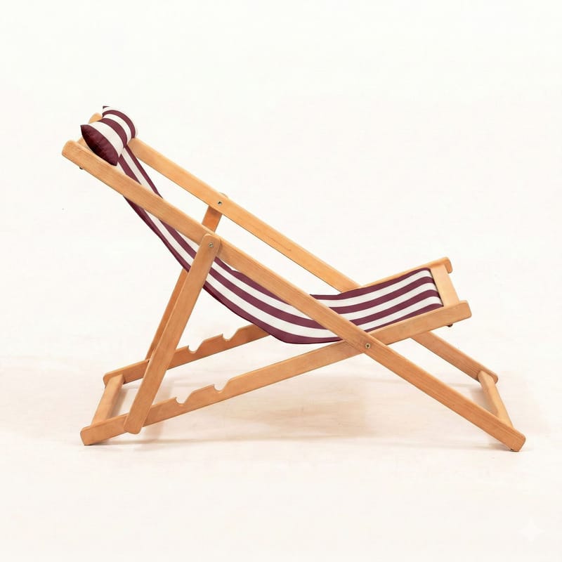 Netira Loungesæt med bord udendørs - Bordeauxrød og hvid - Havemøbler - Balkon - Balkonmøbler - Altansæt