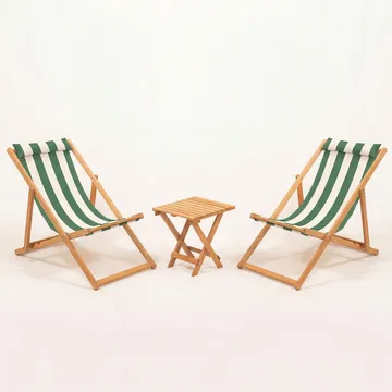 Netira Loungesæt med bord udendørs