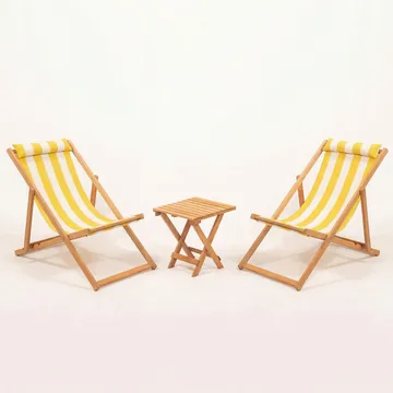 Netira Loungesæt med bord udendørs