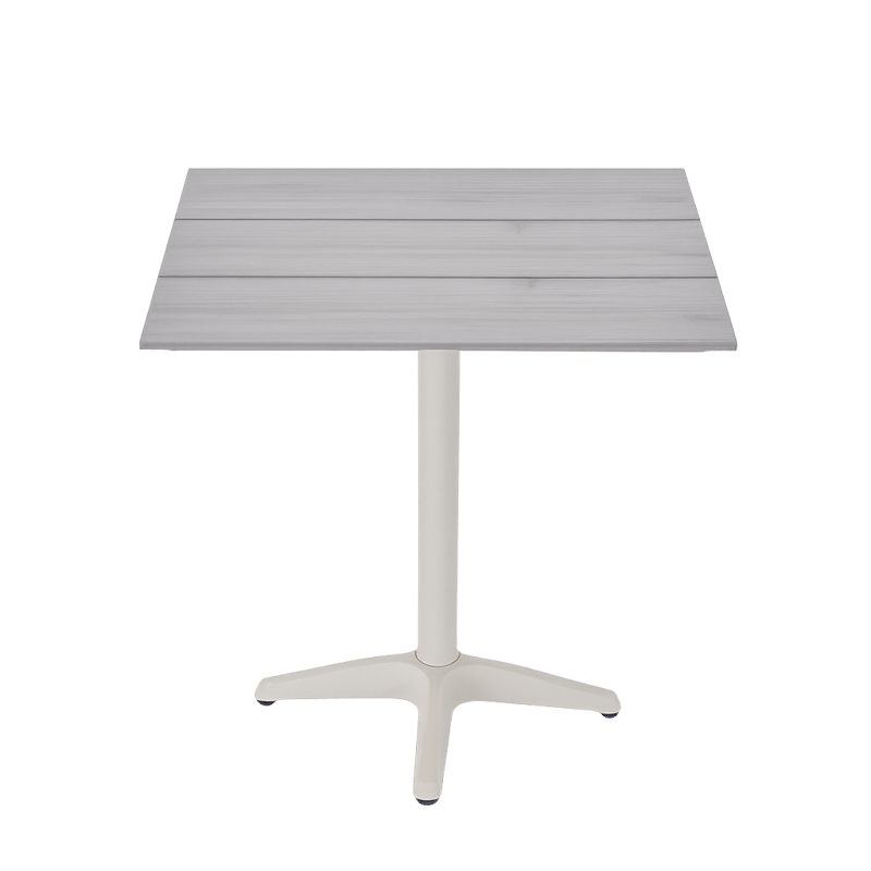 Palermo Bistrobord 70×70 cm - Grå/Beige - Havemøbler - Balkon - Balkonmøbler - Altanborde