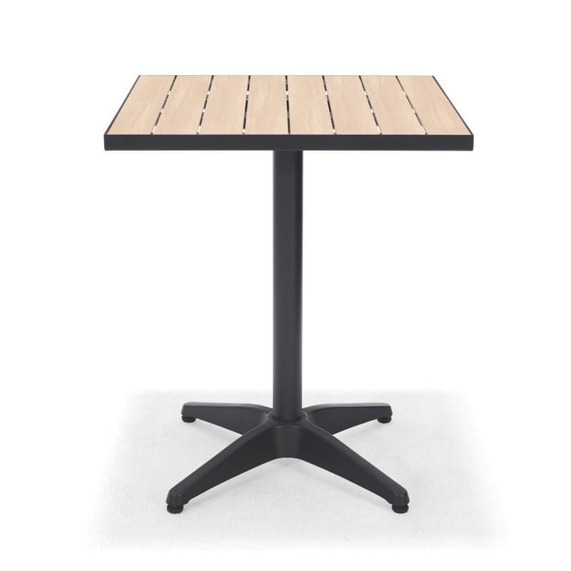 Panama Udendørsbord Bistro 64 cm - Træ/Sort - Havemøbler - Balkon - Balkonmøbler - Altanborde