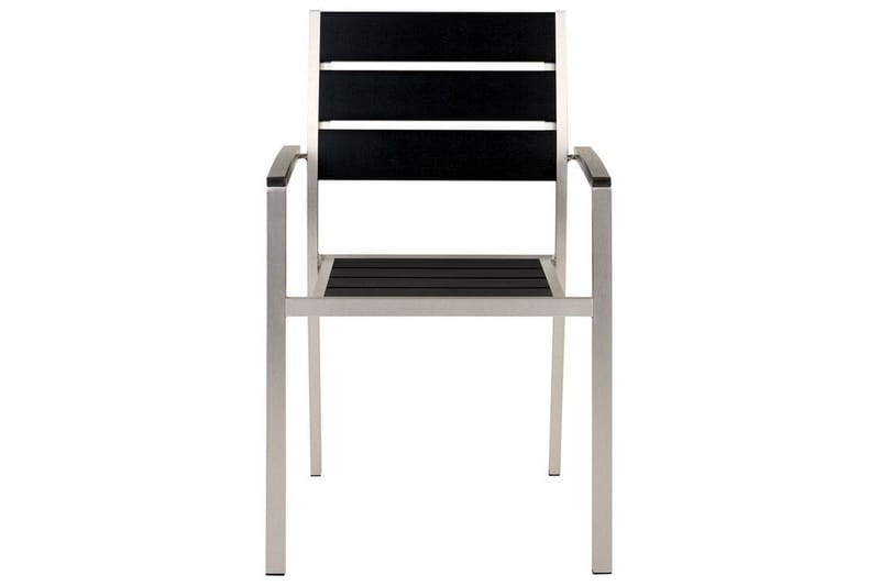 Pereta Armstol - Sort/Sølv - Havemøbler - Balkon - Balkonmøbler - Altanstole