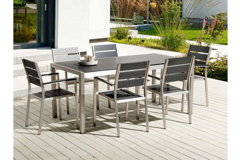 Pereta Armstol - Sort/Sølv - Havemøbler - Balkon - Balkonmøbler - Altanstole