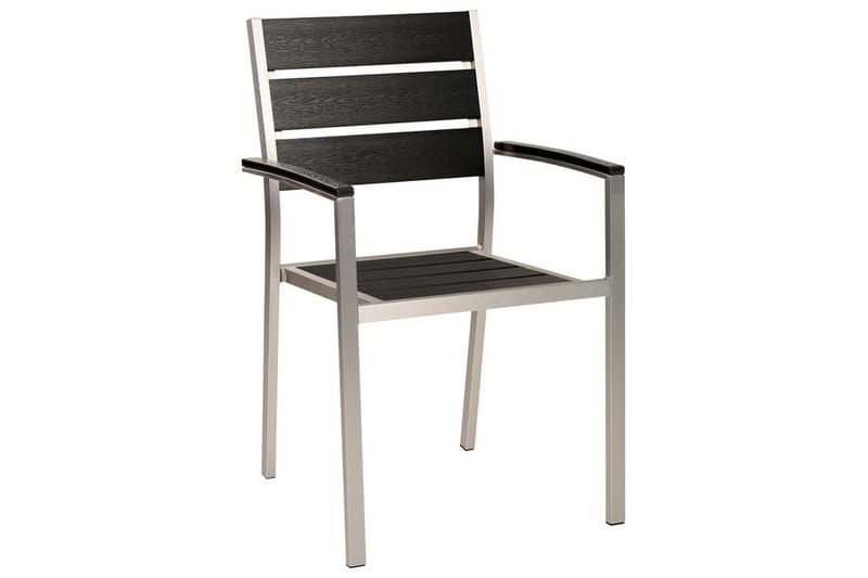 Pereta Armstol - Sort/Sølv - Havemøbler - Balkon - Balkonmøbler - Altanstole
