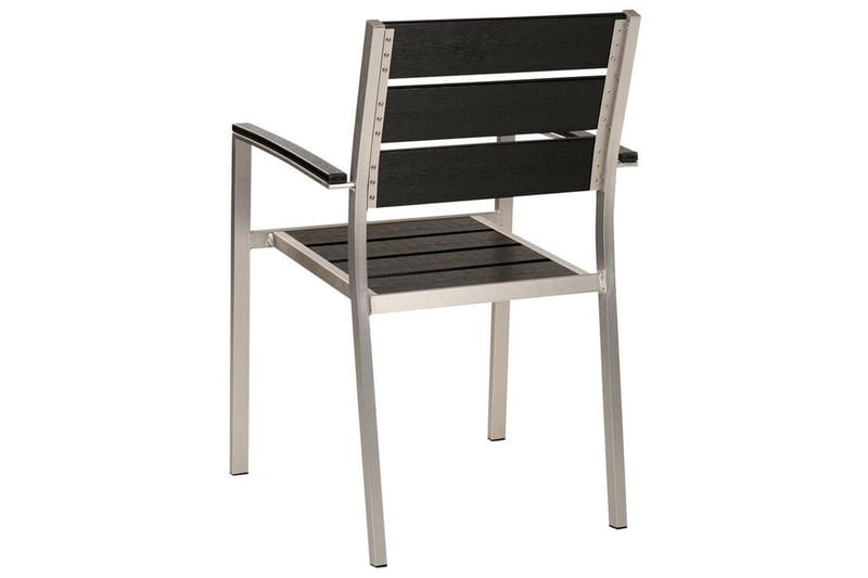 Pereta Armstol - Sort/Sølv - Havemøbler - Balkon - Balkonmøbler - Altanstole