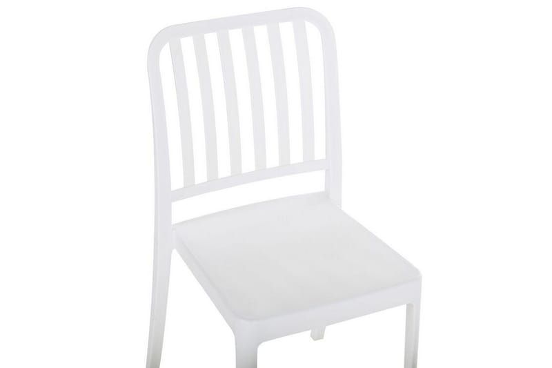 Pesaro Spisestol Udendørs - Hvid - Havemøbler - Balkon - Balkonmøbler - Altanstole