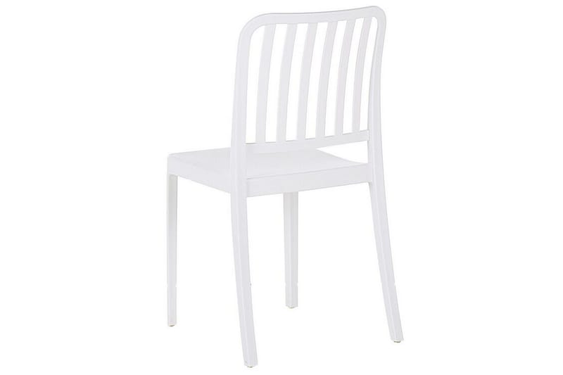 Pesaro Spisestol Udendørs - Hvid - Havemøbler - Balkon - Balkonmøbler - Altanstole