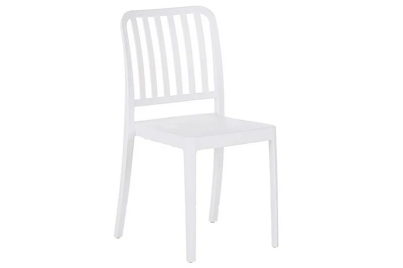 Pesaro Spisestol Udendørs, Hvid