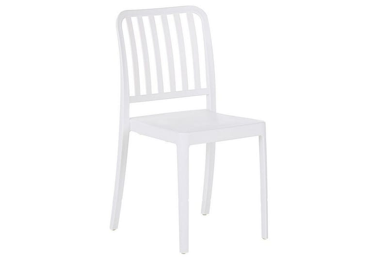 Pesaro Spisestol Udendørs, Hvid